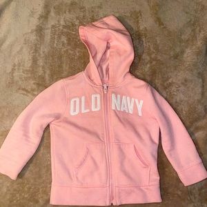 Old navy pink hoodie